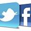 ������ ����� �� ������� ������ � Facebook � Twitter